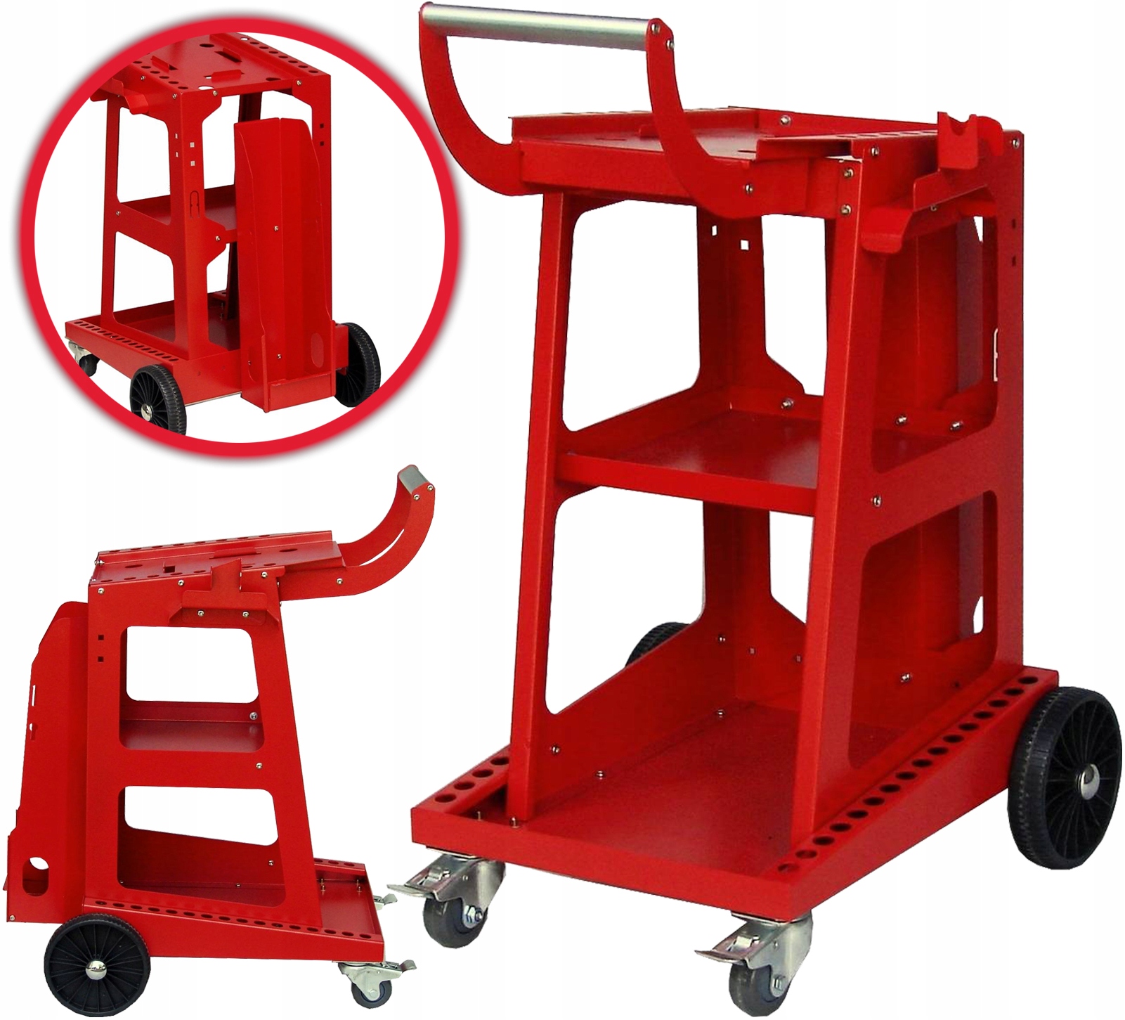 Dílenský Vozík Ideal Svářečka Silný Mig Tig Svařovací Láhev