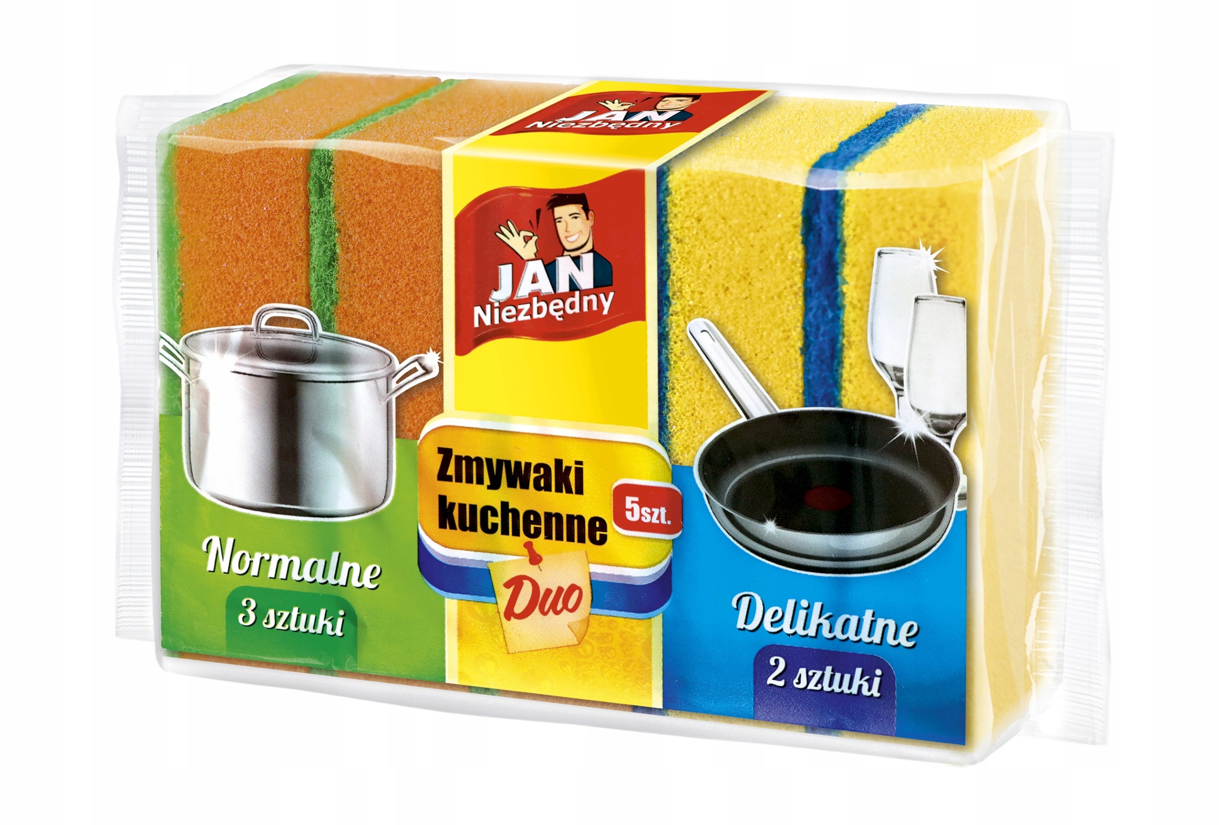

Jan Niezbędny zmywaki kuchenne Duo 5szt
