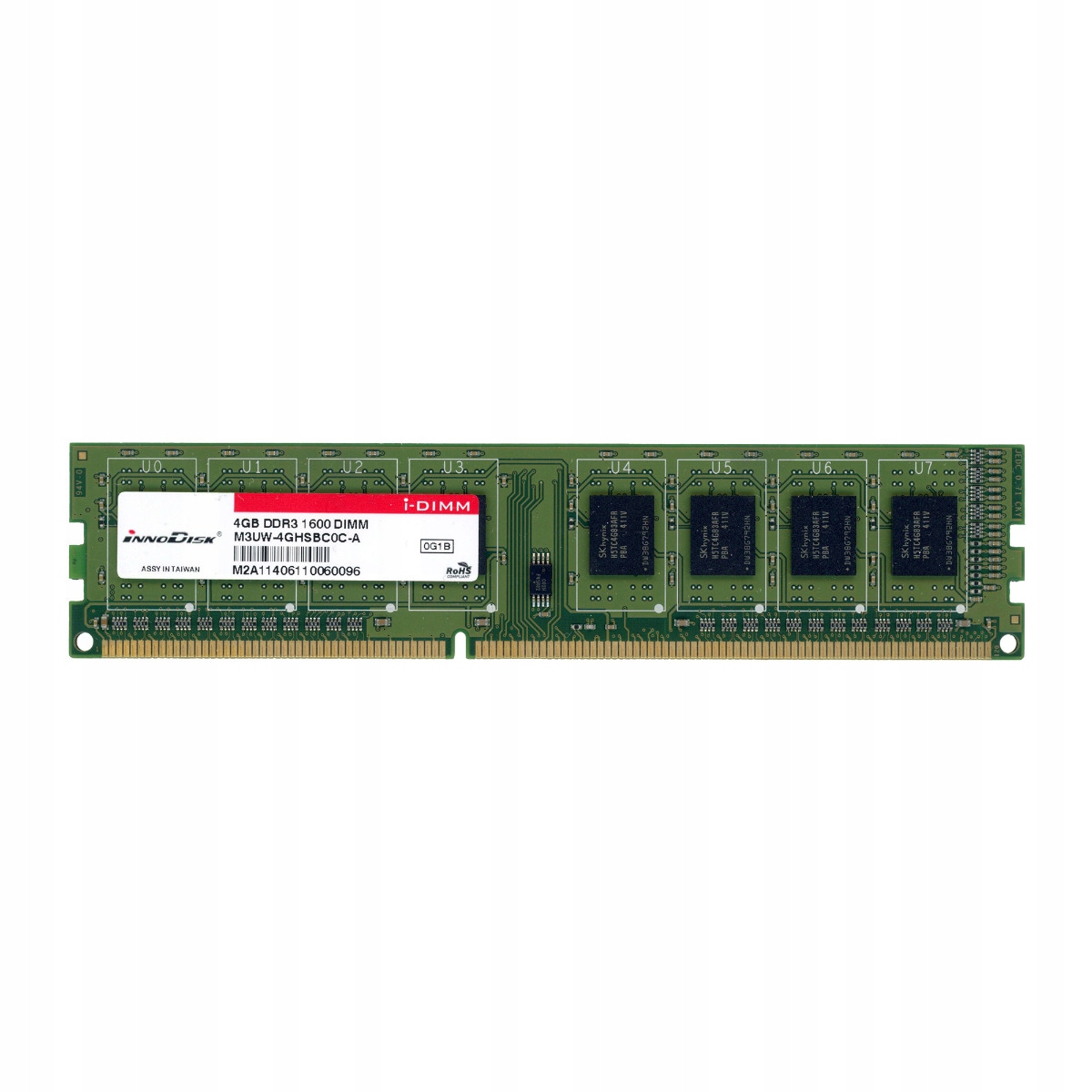 Innodisk M3UW-4GHSBC0C-A 4GB DDR3 1600MHz Non-ecc