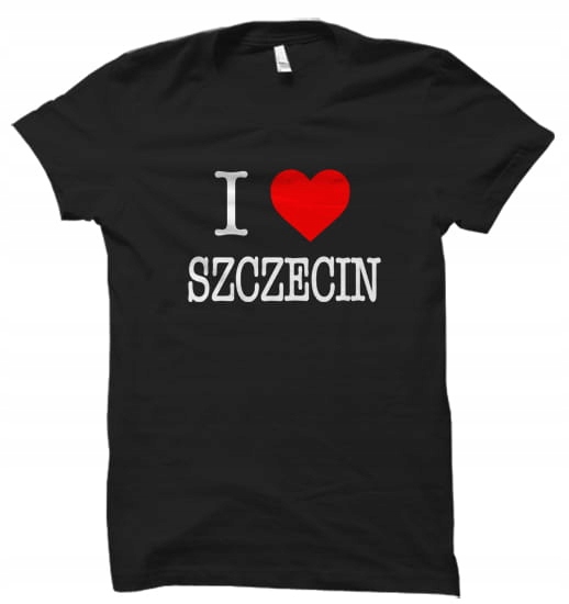 

I Love Szczecin koszulka damska