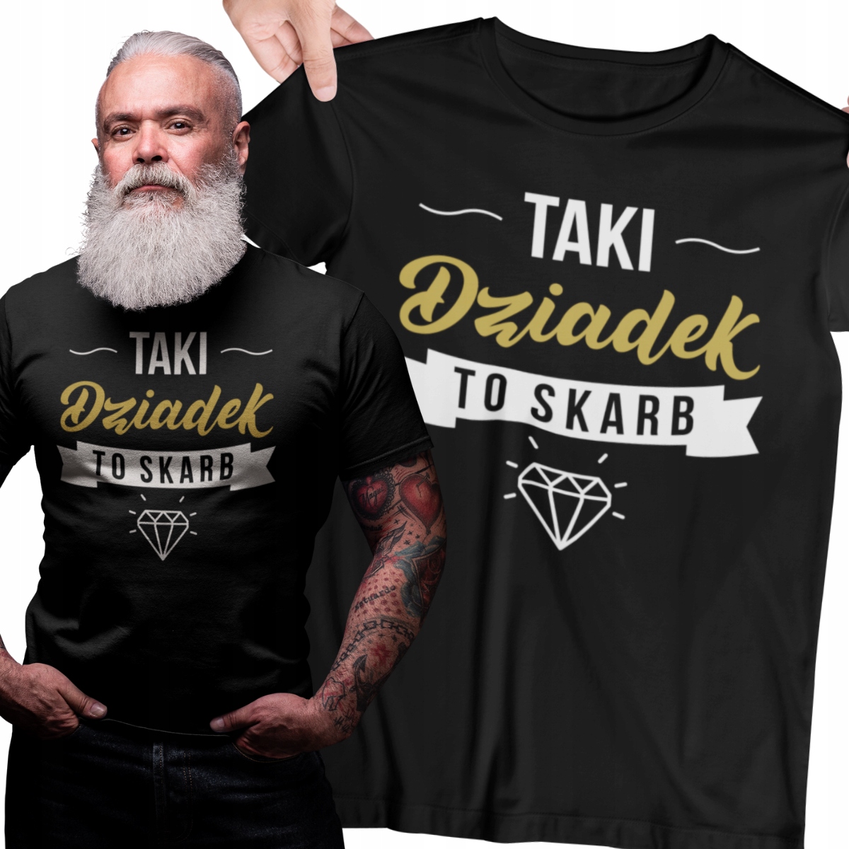 

Dzień Dziadka Koszulka Urodziny 18-99