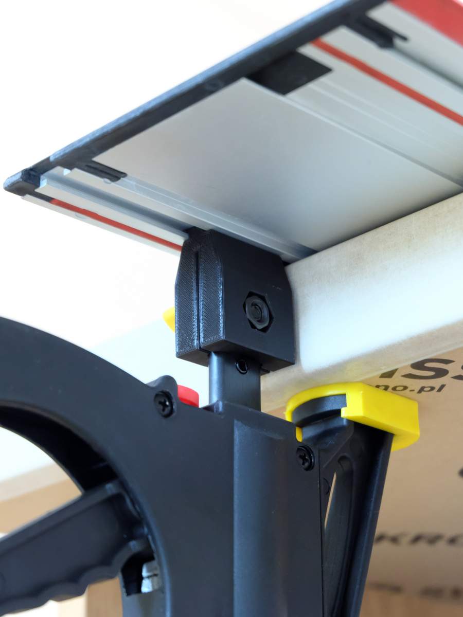 Głowica ścisku szyny - Scheppach PL55 PL75 Rodzaj szybkozaciskowy