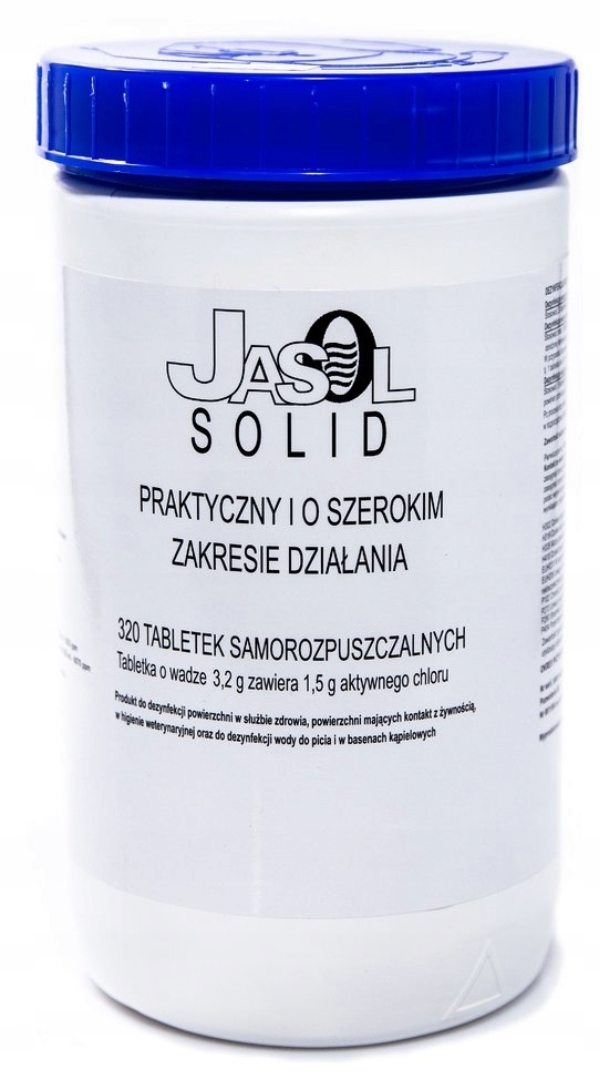 

Tabletki chlorowe do dezynfekcji Jasol Solid 1kg