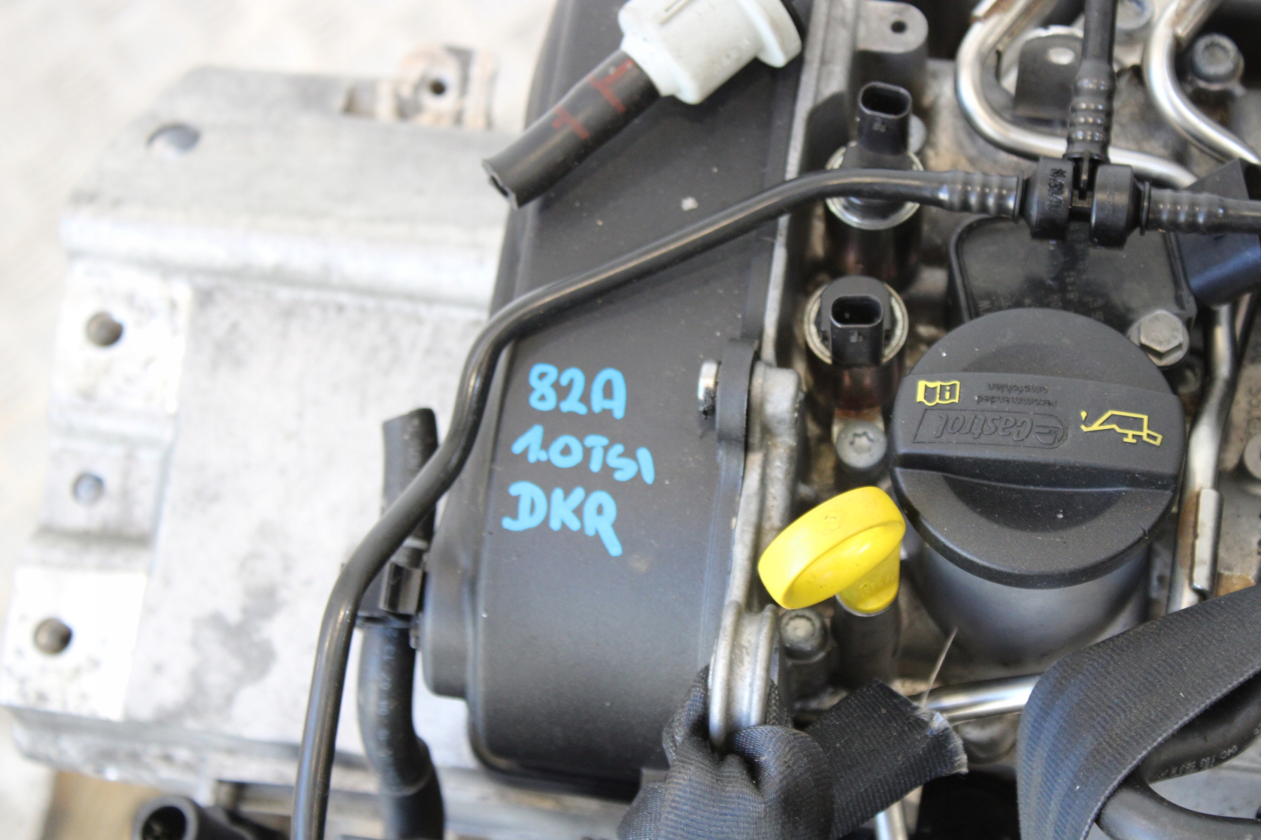 engine MOTOR complete DKR AUDI A1 II 82A 1,0 TSI