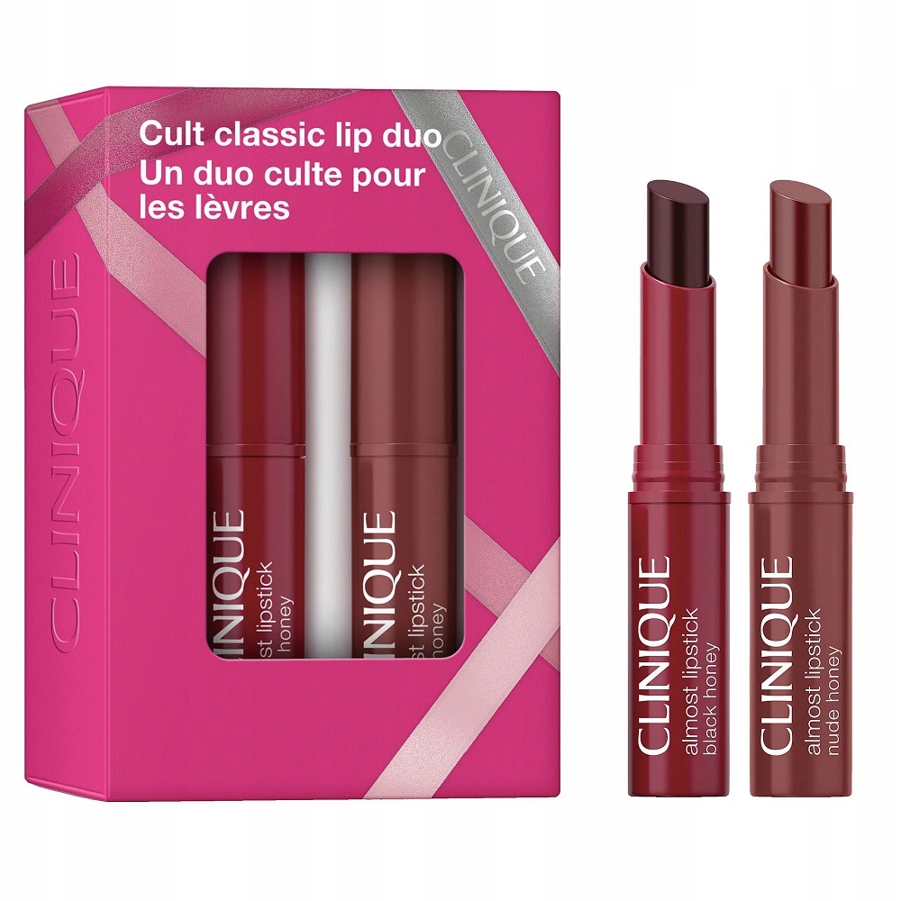 Clinique Cult Classic Lip Duo Rtěnka Black Honey Rtěnka Pink Honey