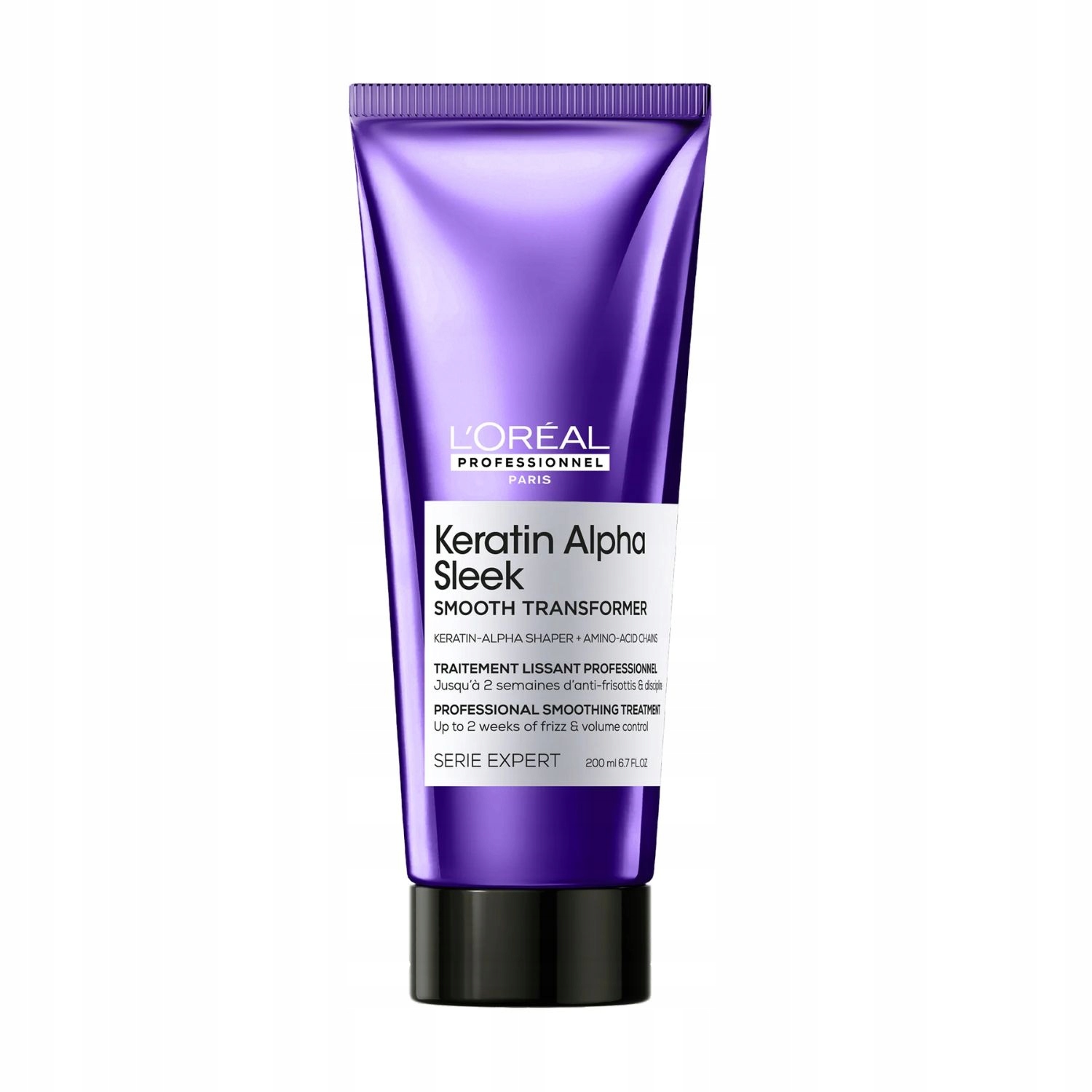 Keratin Alpha Sleek – profesionální vyhlazující kúra 200 ml