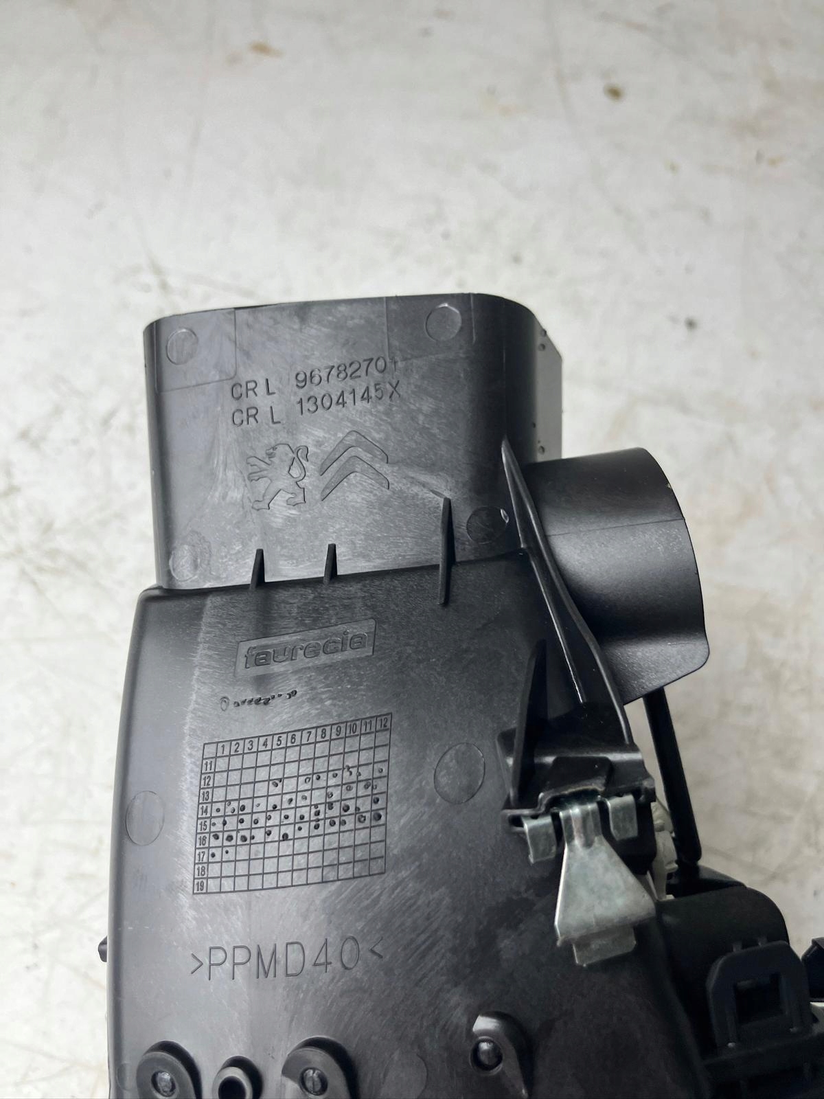 grid air conditioning devices left central PEUGEOT 308 T9 96782701 #23