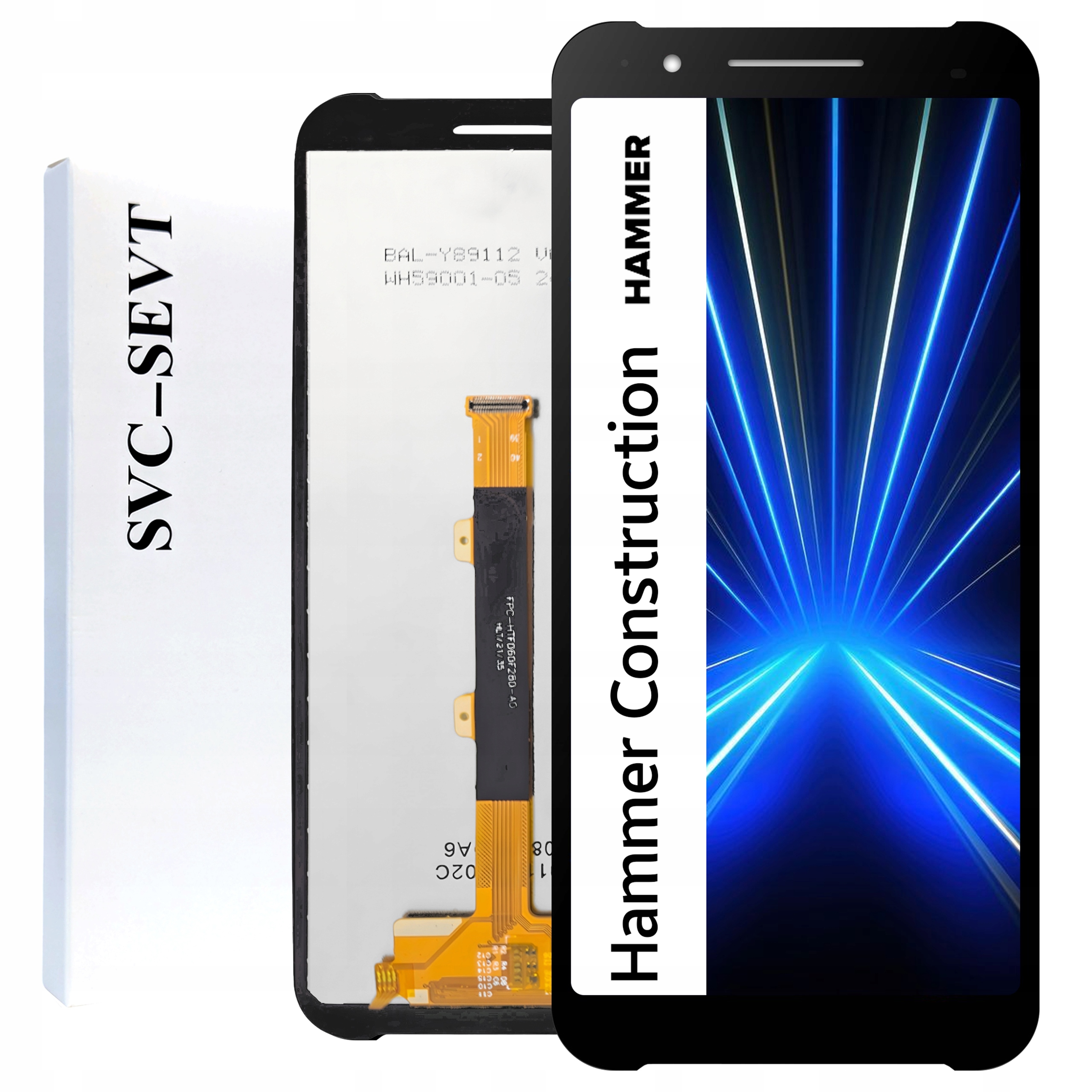 Originál Zila pre Hammer Construction LCD displej Matrica