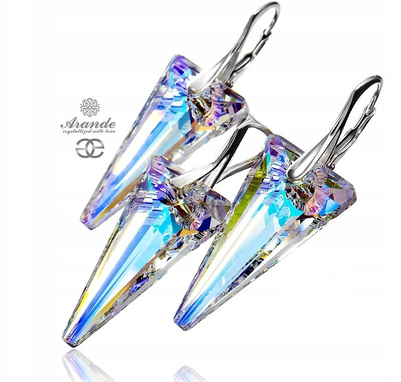 Krystaly Komplet Aurora Gaultier Stříbro