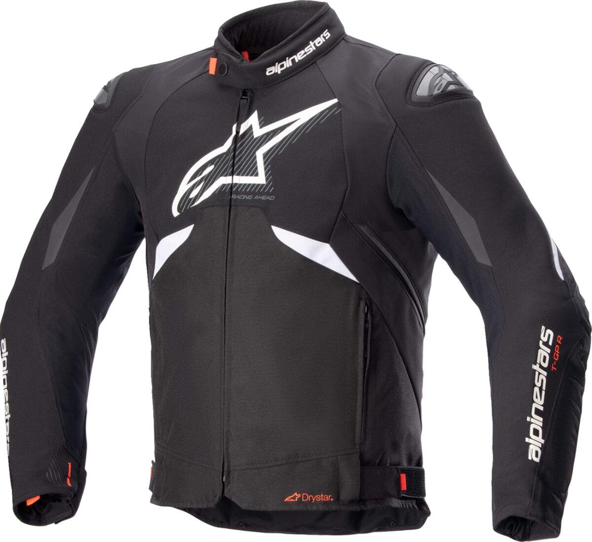 Bunda Na Motocykel Alpinestars T-gp R V3 Drystar Black/white XXL