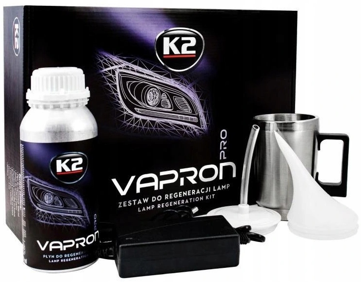 K2 VAPRON комплект для регенерации фар
