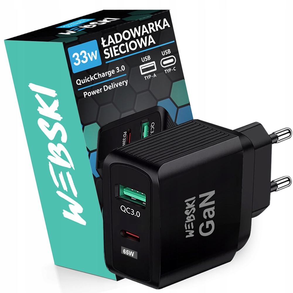 

Ładowarka 33W do telefonu tableta komputera laptop