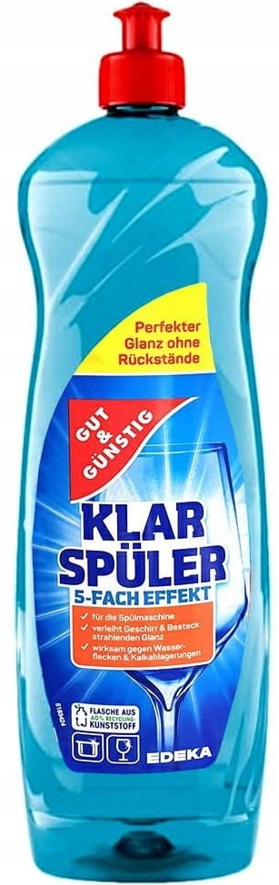 

Gut&Gunstig Nabłyszczacz do Zmywarki De 1000ml