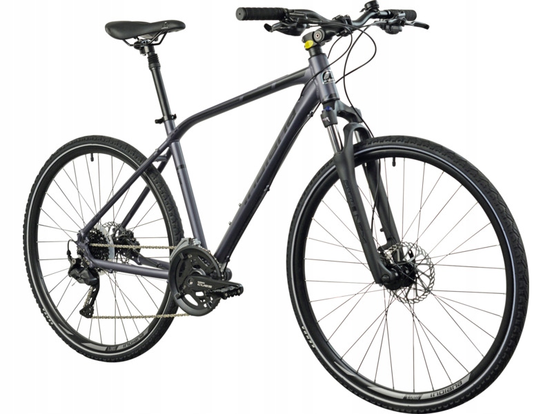 Rower crossowy Indiana X-Cross 4.0 M17 28 cali męski Szary