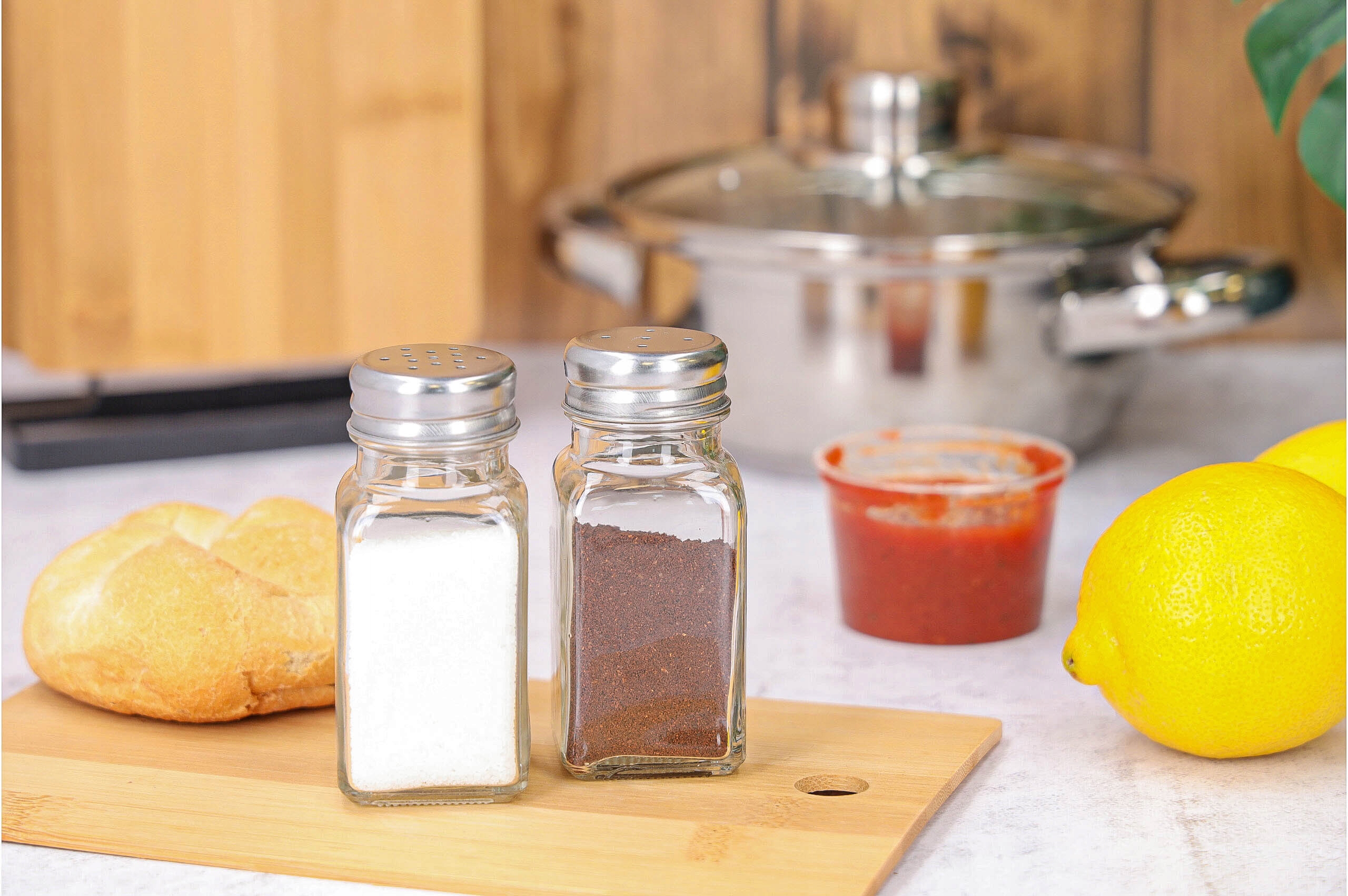 SOLNICZKA I PIEPRZNICZKA ZESTAW SZKLANY 2 SZTUK KLASYCZNY I ZAWSZE MODNY Liczba elementów w zestawie 2