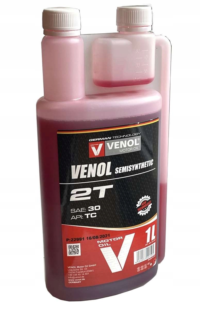 Olej do silnika dwusuwu 2T półsyntetyczny