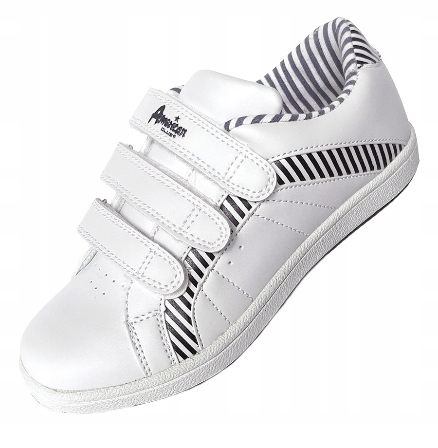 

Buty Sportowe na rzepy adidasy American białe 36