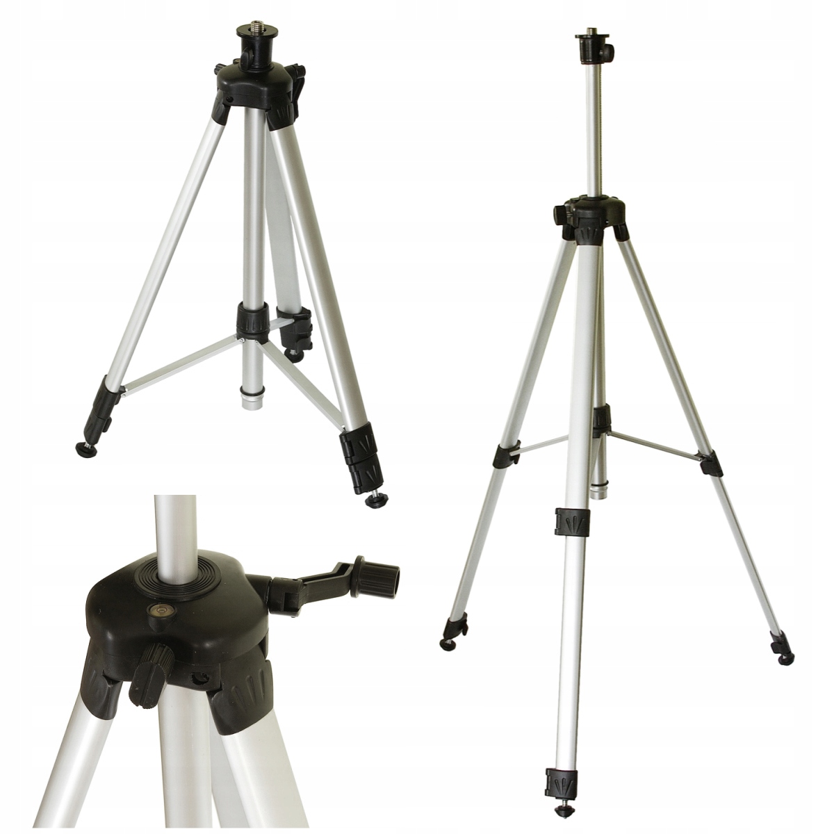 Stativ pro rotační lasery hliníkový STL145M 146 cm, nastavitelný, závit 5/8