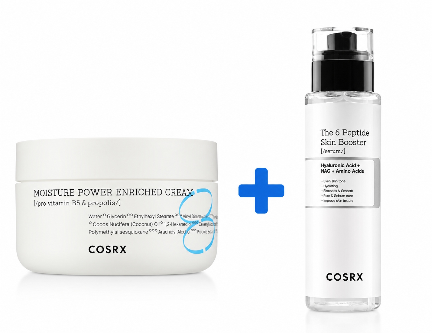 Cosrx Peptide Serum 150 Ml Hydrium Moisture Cream 50 ml