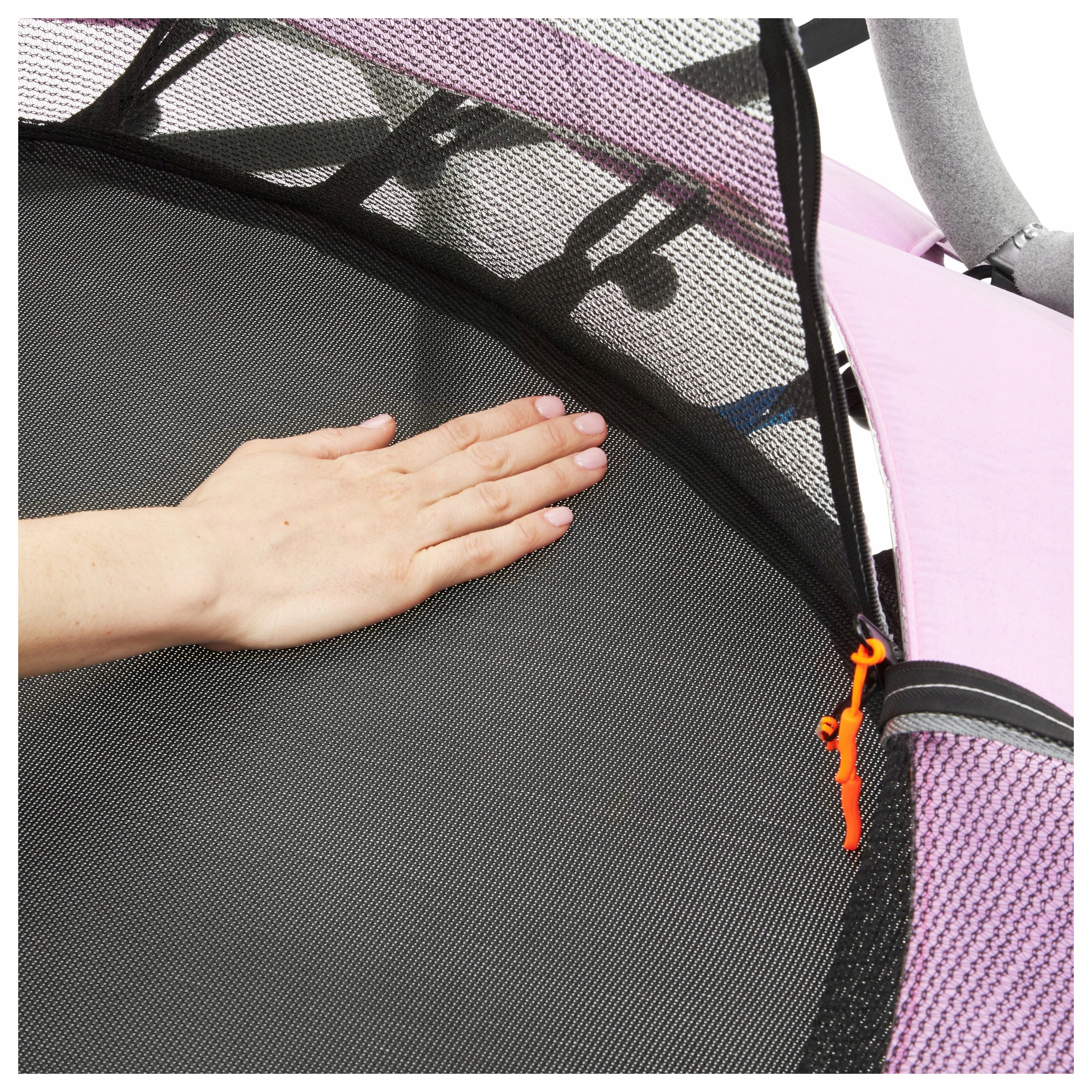 Trampolina Ogrodowa Domowa Mała z Siatką Dla Dzieci 3-8 lat Bezpieczna Kod producenta TRAMPOLINE HYP 54 IN