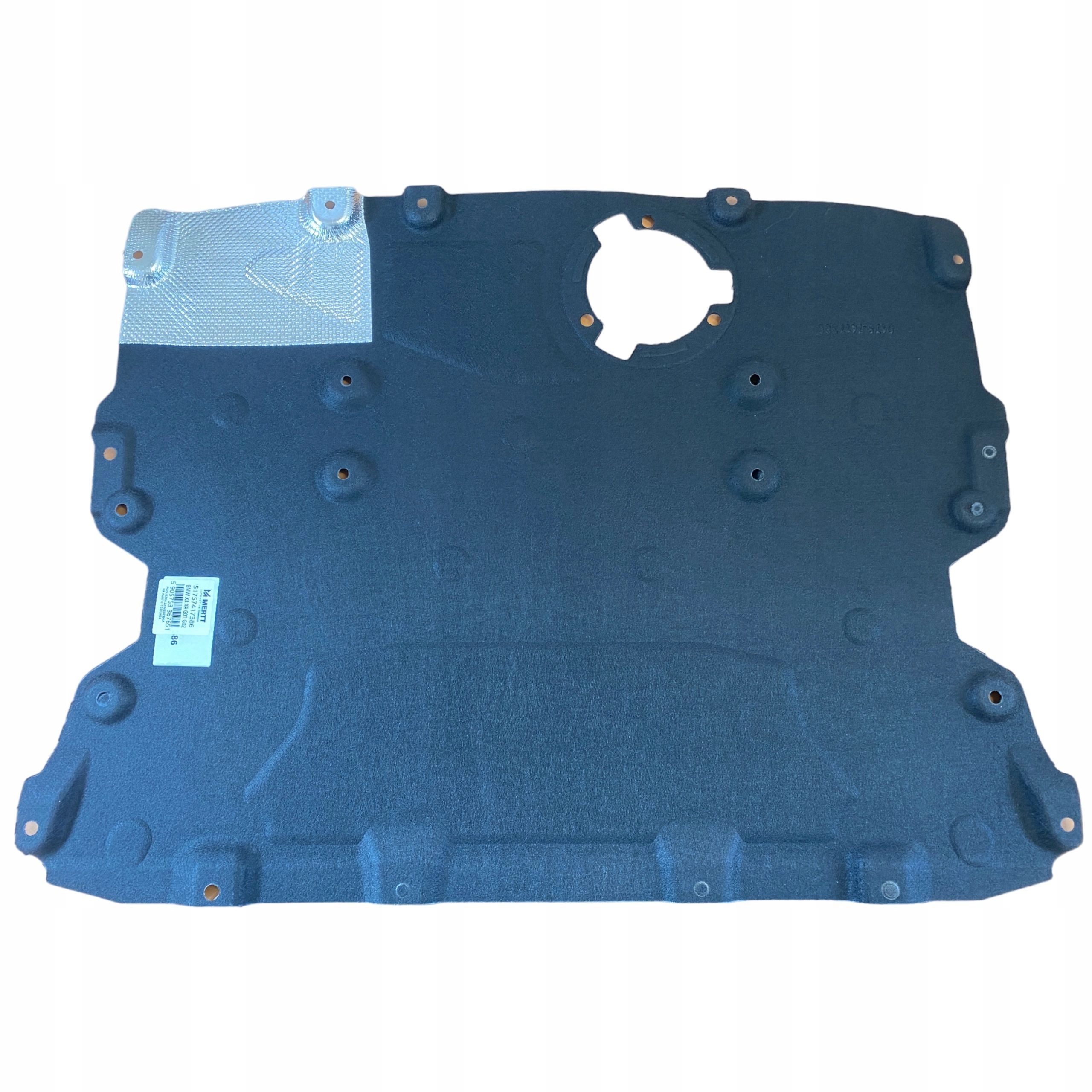 Bmw X3 G01 X4 G02 Ochranná deska pod motor, střední materiál nárazníku