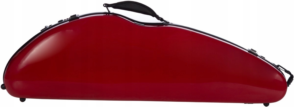 Fiberglassové houslové pouzdro Safe Flight 4/4 M-case Bordové