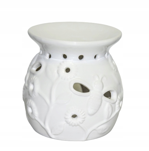 

Kominek Ceramiczny Na Olejek Lub Wosk Biały
