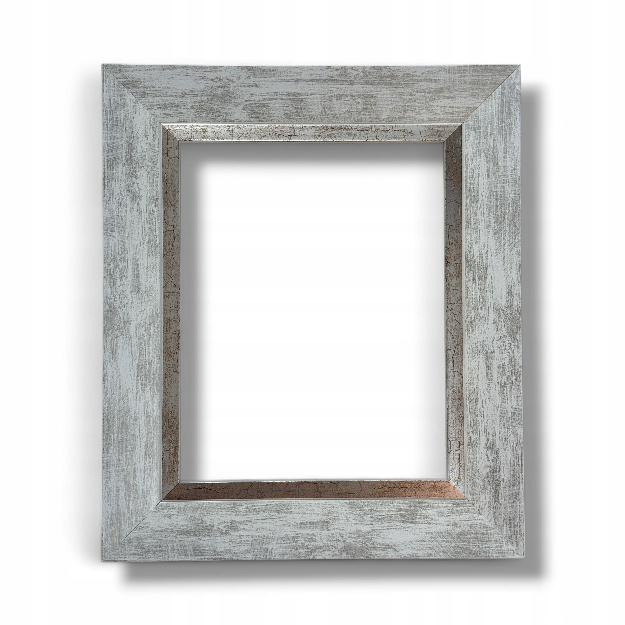 Rám Hladký Bílý Rozměr Okno 40x50 CM Pro Obrazy Na Zeď Plakát Zrcadla