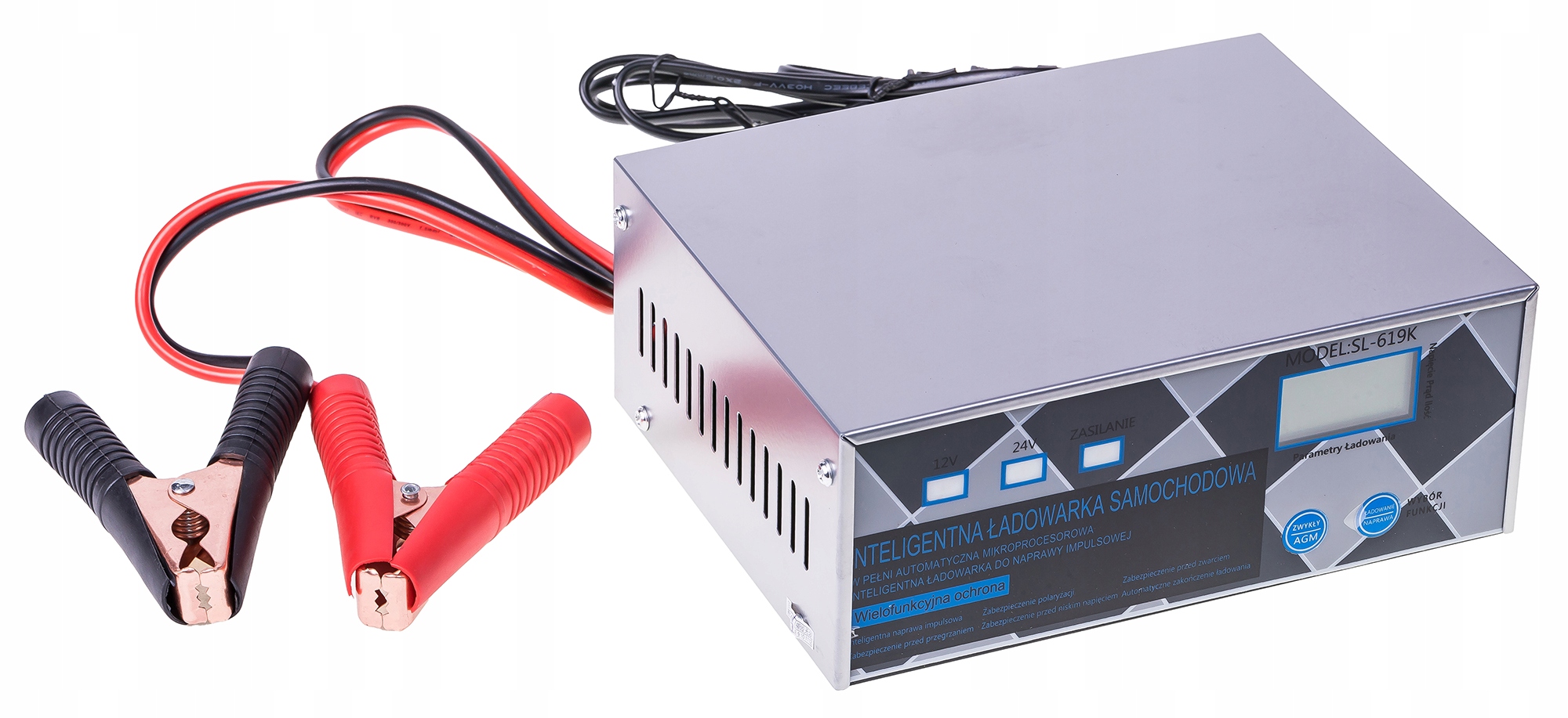 Prostownik Samochodowy do Akumulatorów AGM START-STOP 24V 12V 20A Marka Linbox