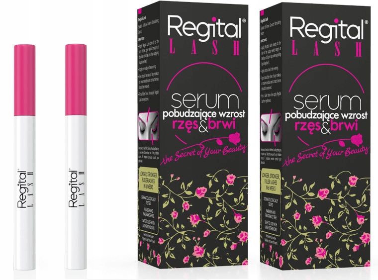 REGITAL LASH SERUM POBUDZAJĄCE WZROST RZĘS 2x3ml