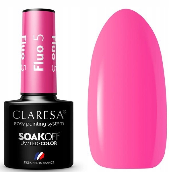 

Claresa Lakier Hybrydowy Fluo 05