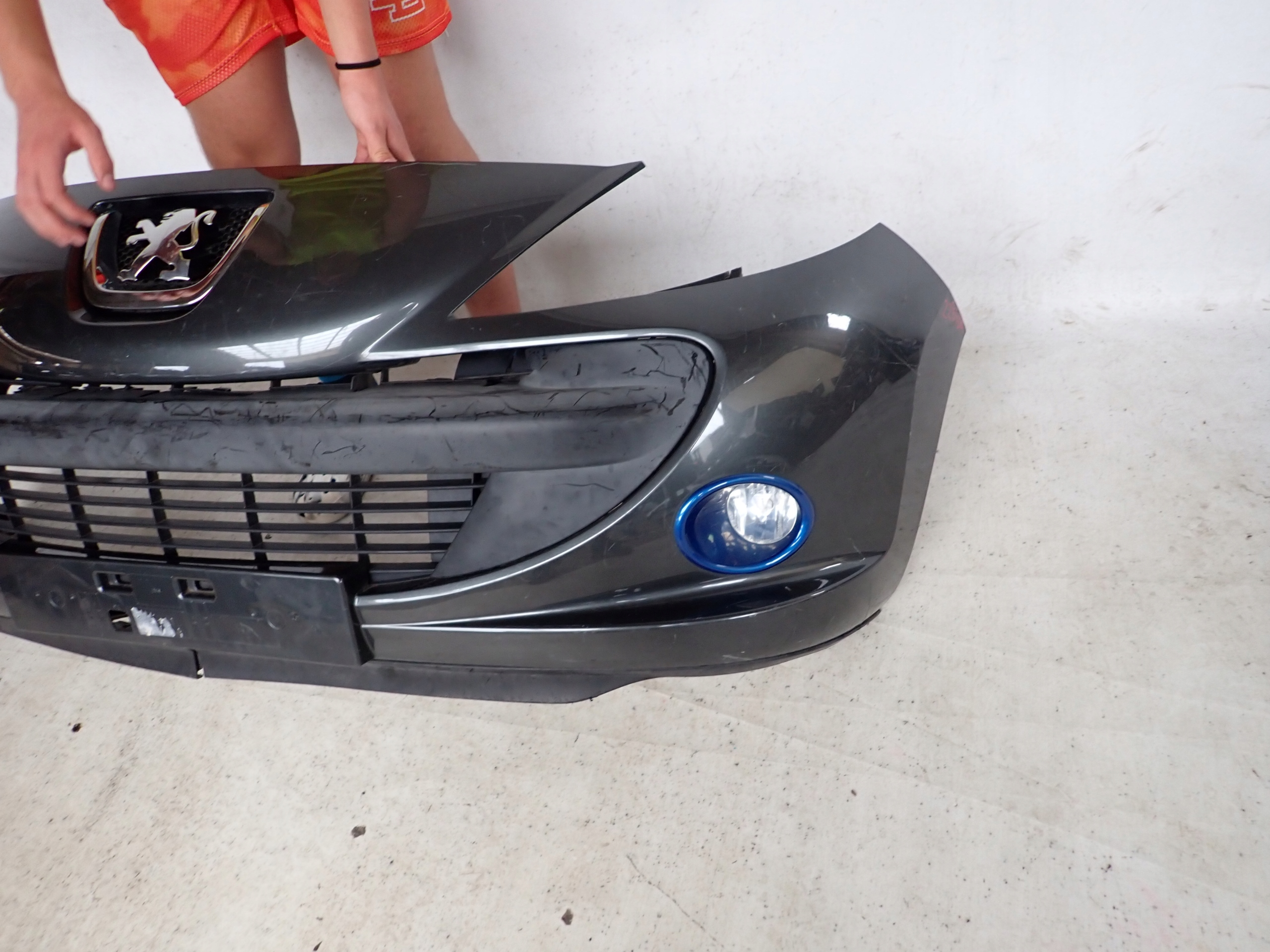 PEUGEOT 206 plus 09-12 bumper front front 9676868477