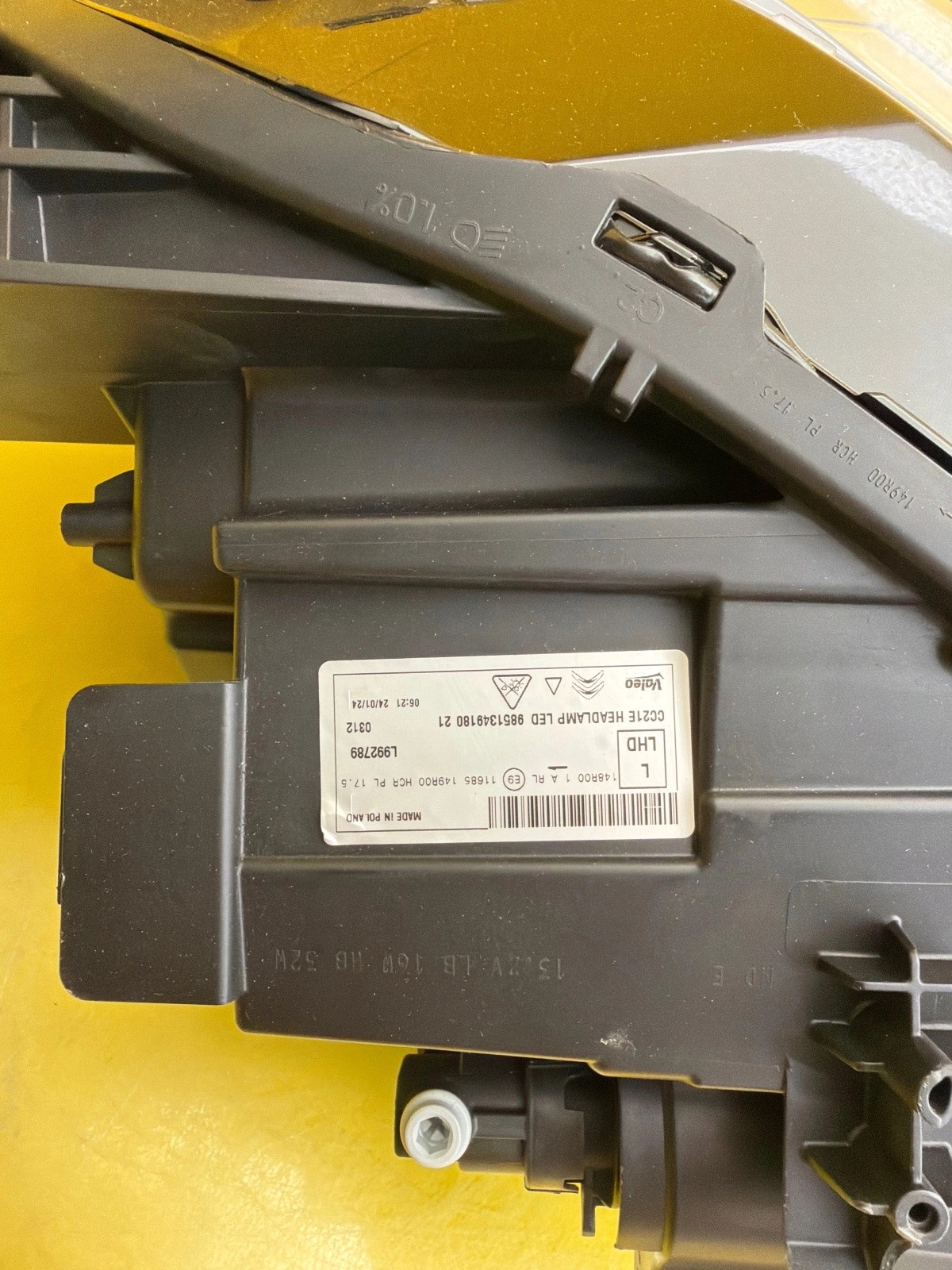 light left right Citroen C3 IV E-C3 2024 Full Led 9851349080 9851349180