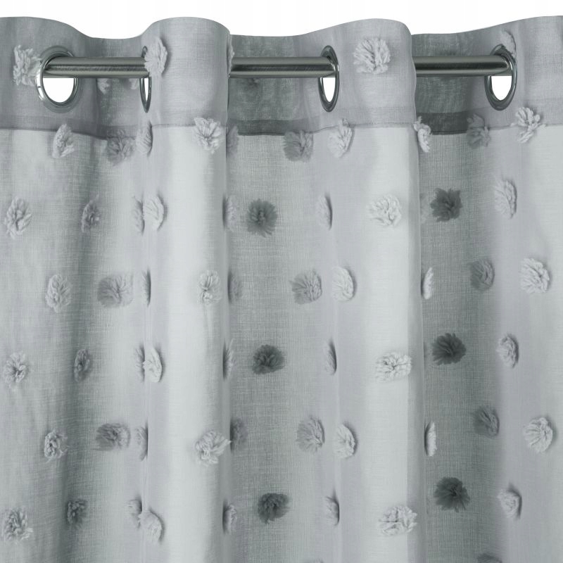 

Firana gotowa Stella srebro 140X250 Eurofirany