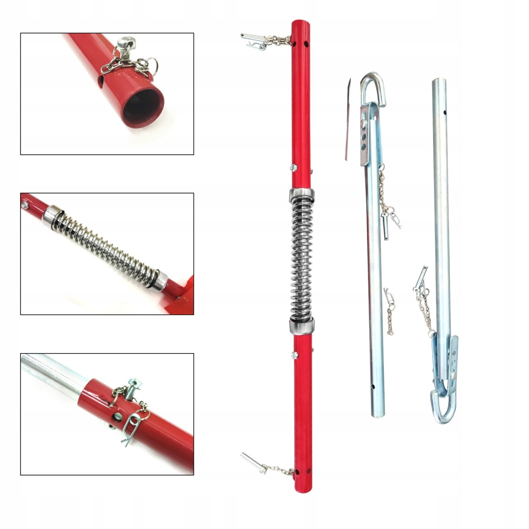 Tažné lano Pevné tažné zařízení 3000 kg tlumí nárazy a je skládací