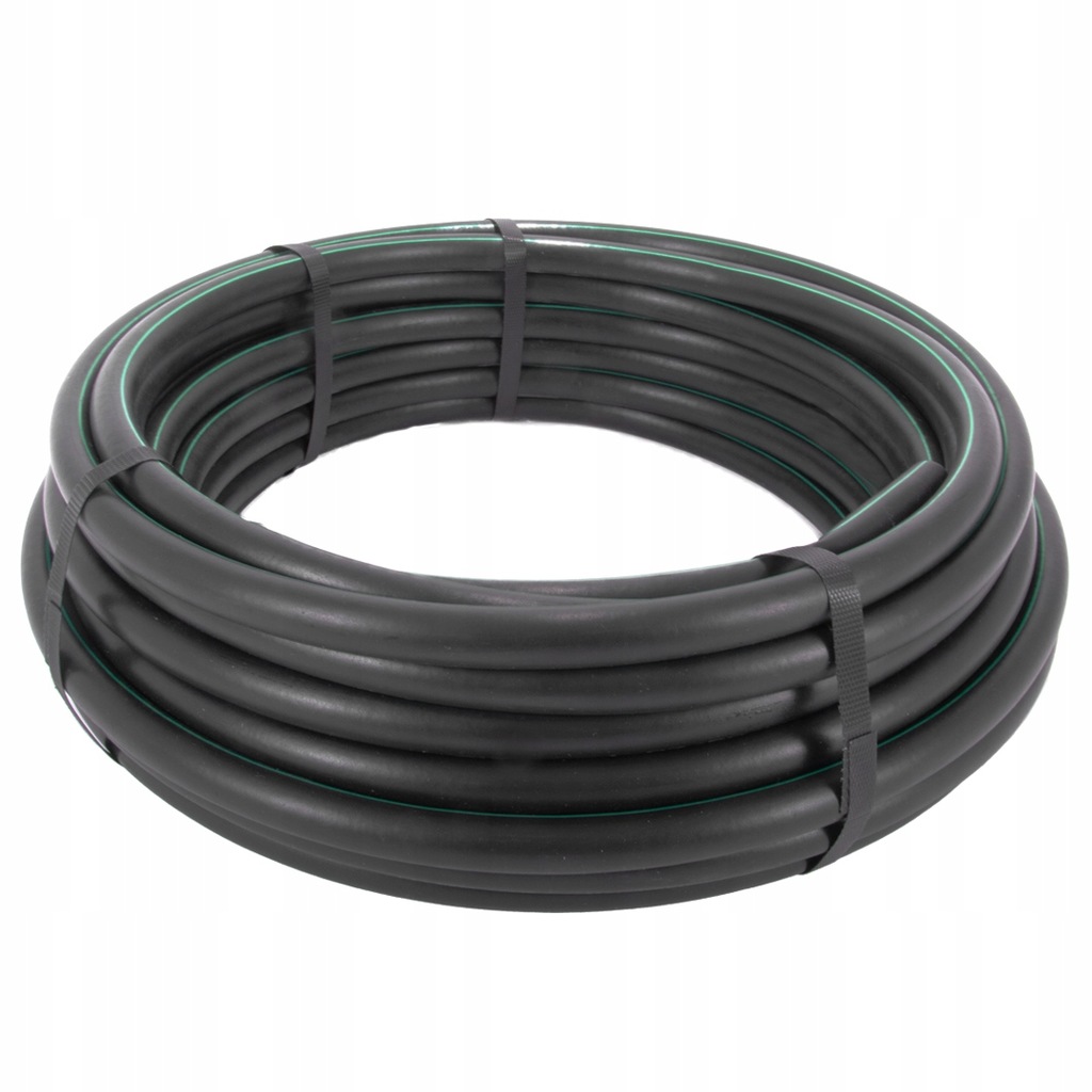 Mocna Wytrzymała Rura Montażowa Do Nawadniania Wąż Pe 20x1,7MM 50 M