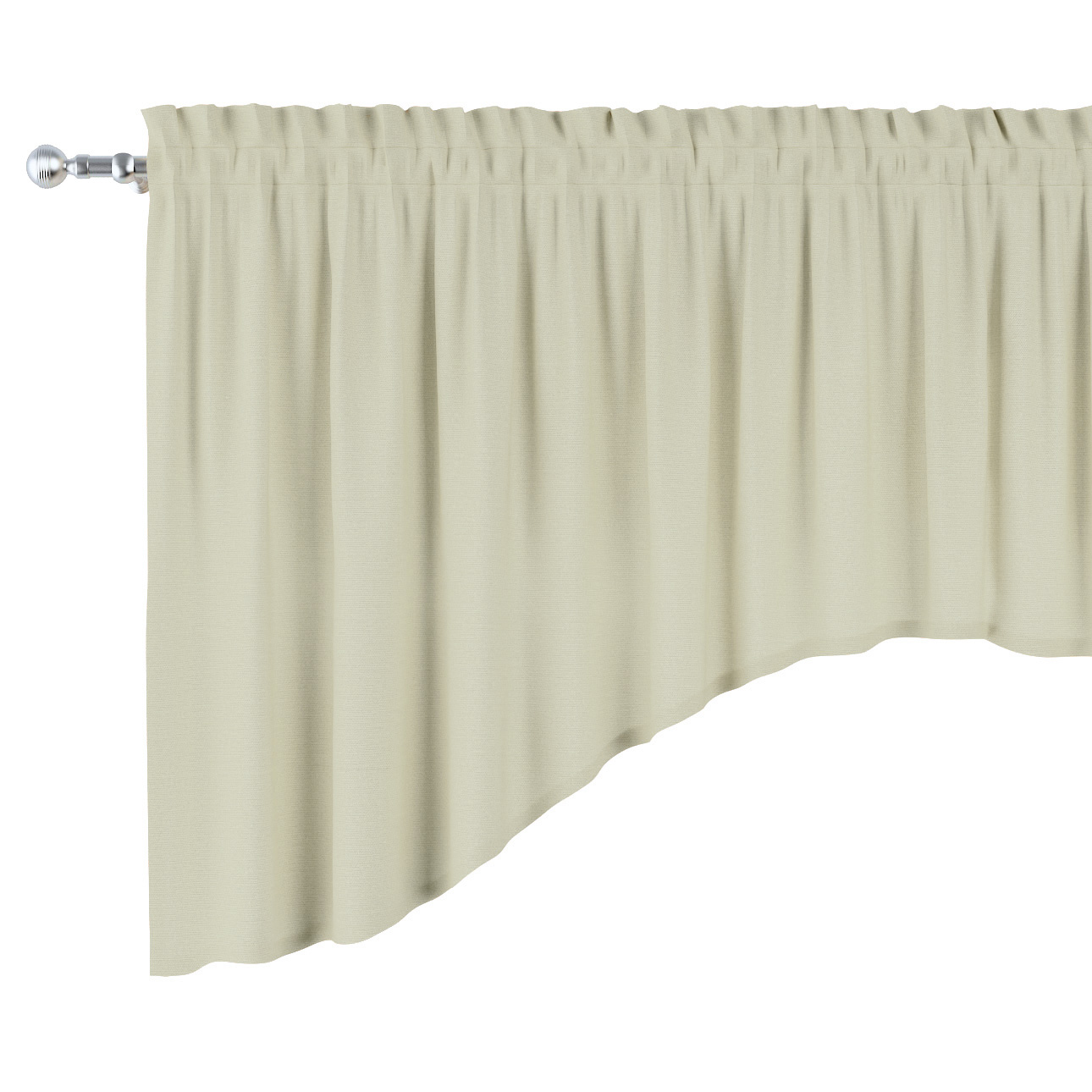 Lambrequin oblúk 250 x 75 cm zelený