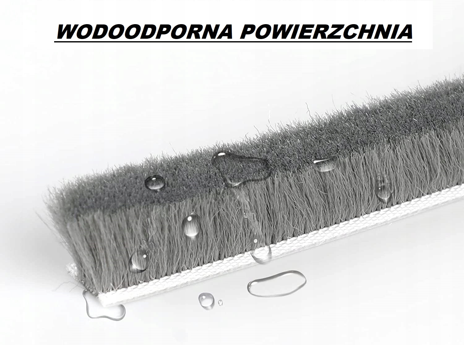 USZCZELKA DO OKNA DRZWI SZCZOTKOWA 8x9mm 5metrów Marka Dirox