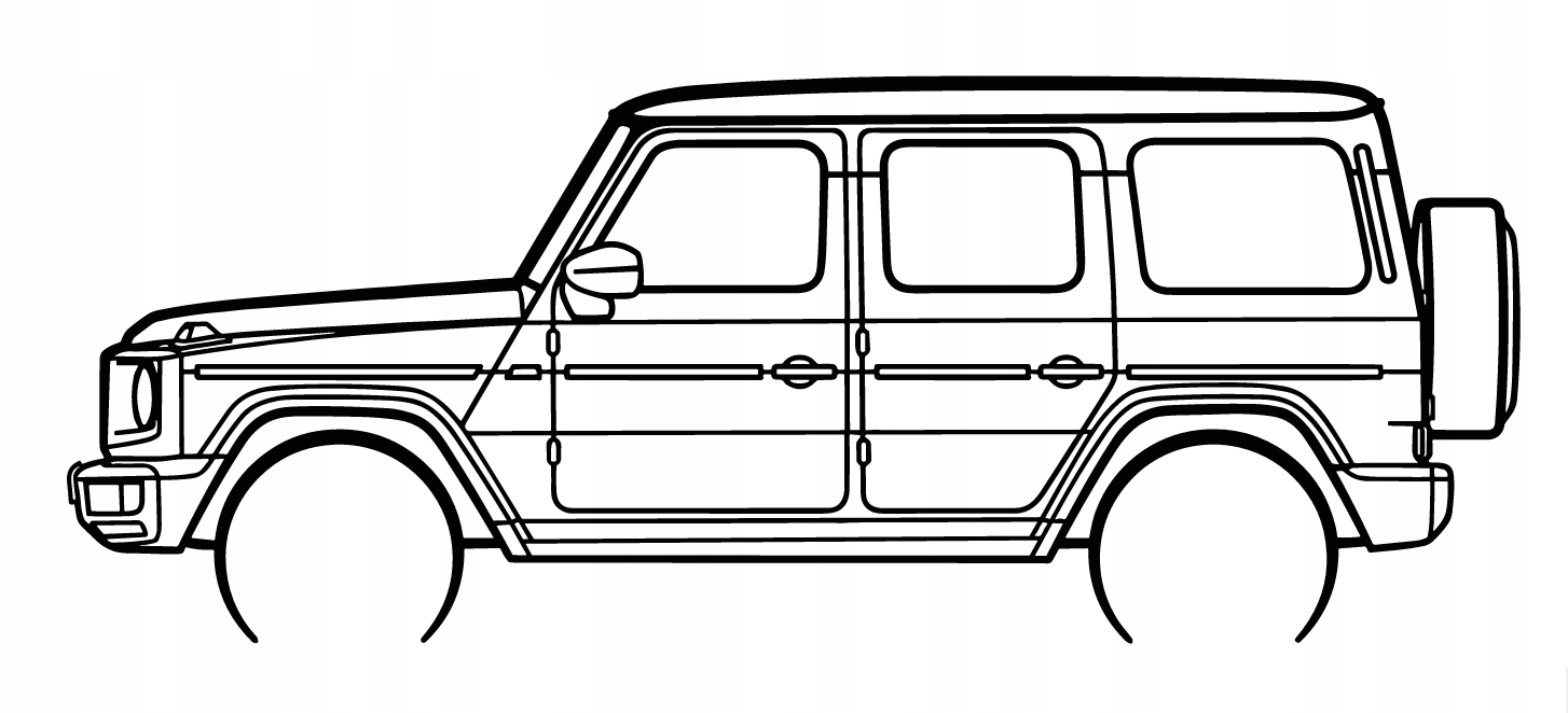 nástěnná dekorace Obraz Mercedes G class 2020 auto