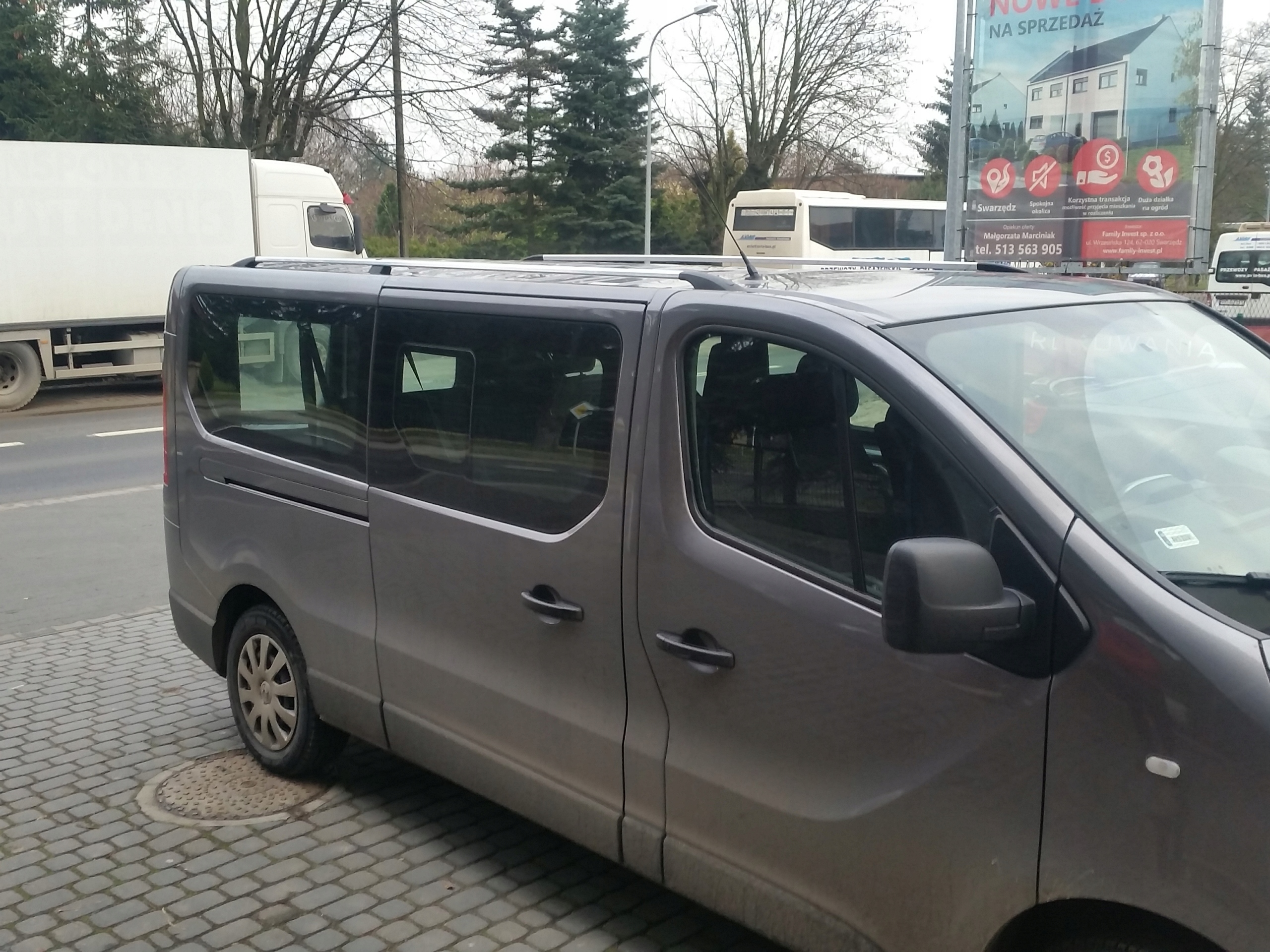 RENAULT TRAFIC OPEL VIVARO 2001-2014 RELINGI DACHOWE BAGAŻNIK L2 EAN (GTIN) 5906168053306
