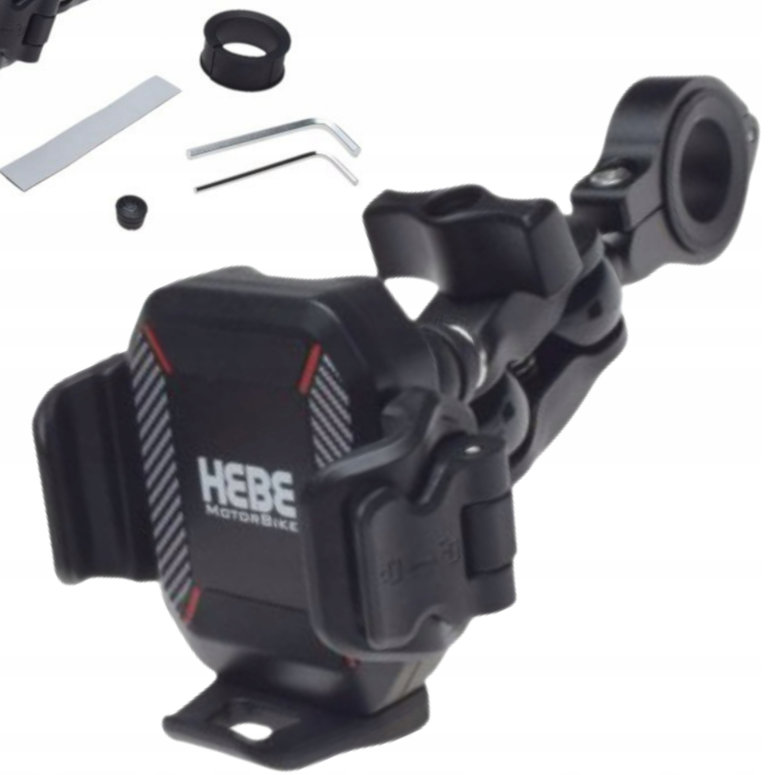 Hebe Motocyklový Držák Na Telefon Antivibrační Protinárazový Univerzální