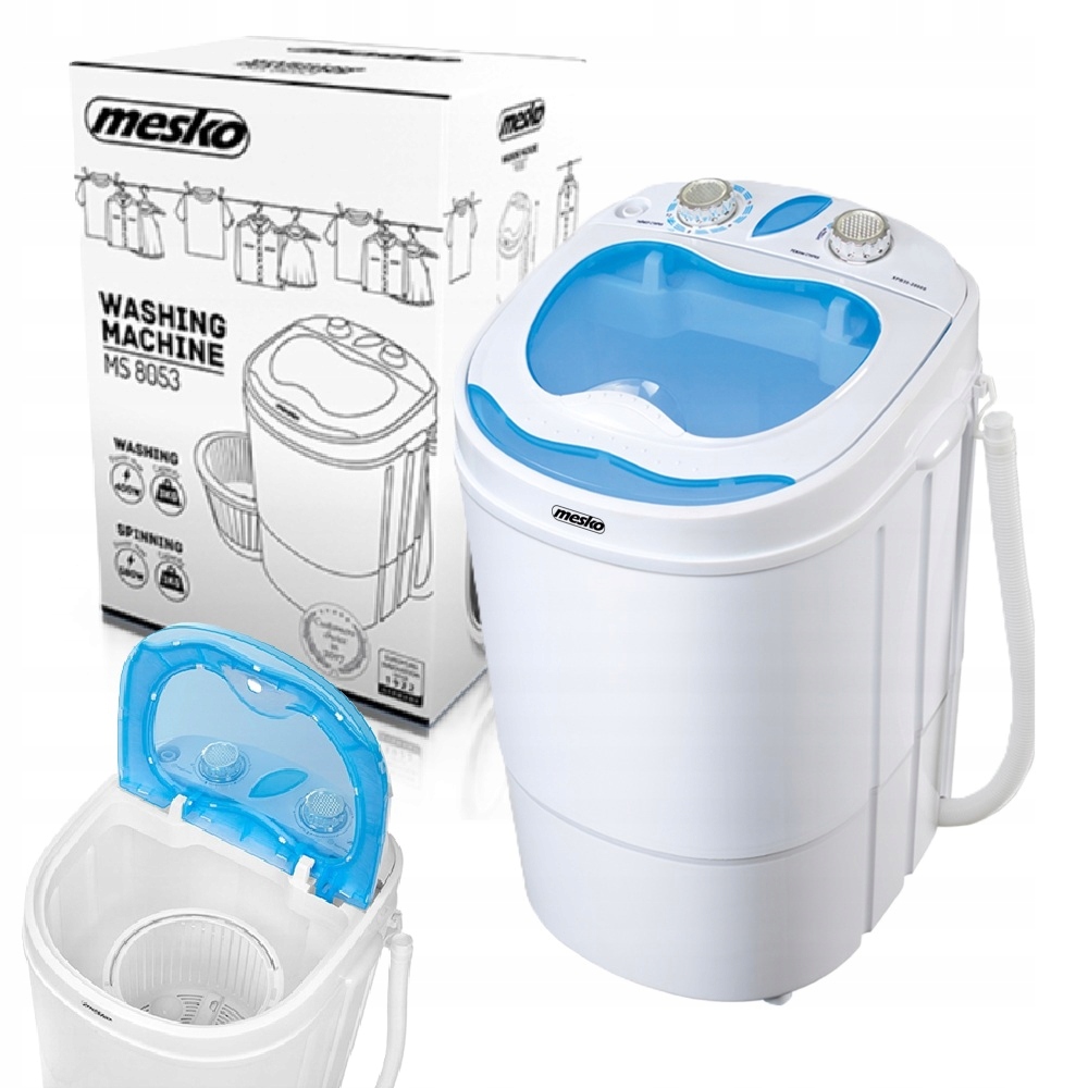 Pralko-Wirówka Przenośna Pralka Turystyczna MS8053 3kg Wirowanie