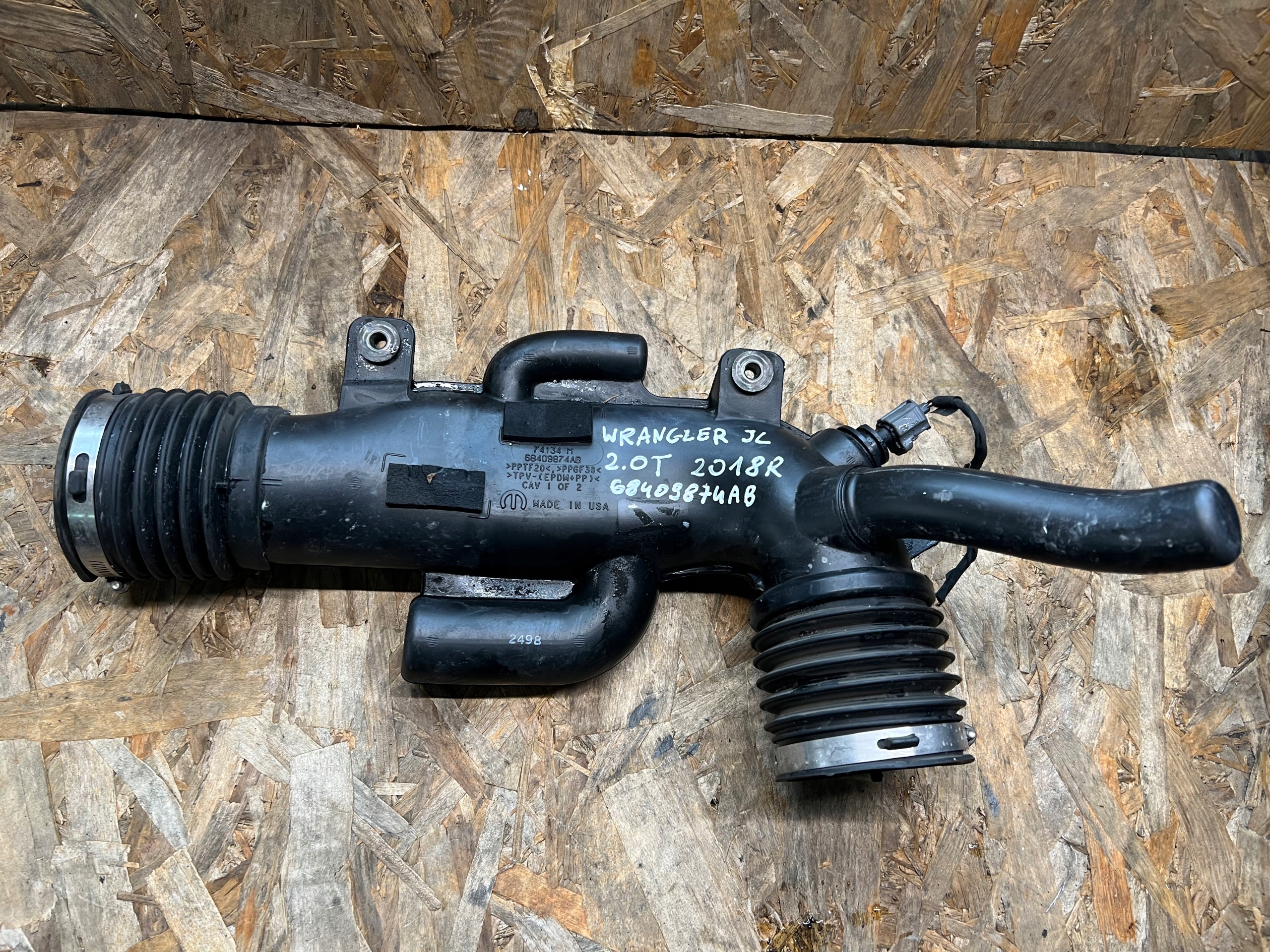 pipe hose air hose JEEP WRANGLER JL 2.0T