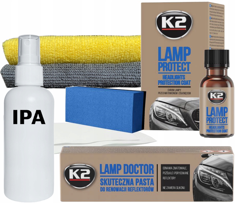 

K2 Zestaw do Polerowania Renowacji Lamp Doctor
