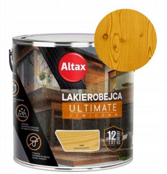 Altax Lakierobejca Ultimate Żywiczna 12 Lat 2.5L Dąb
