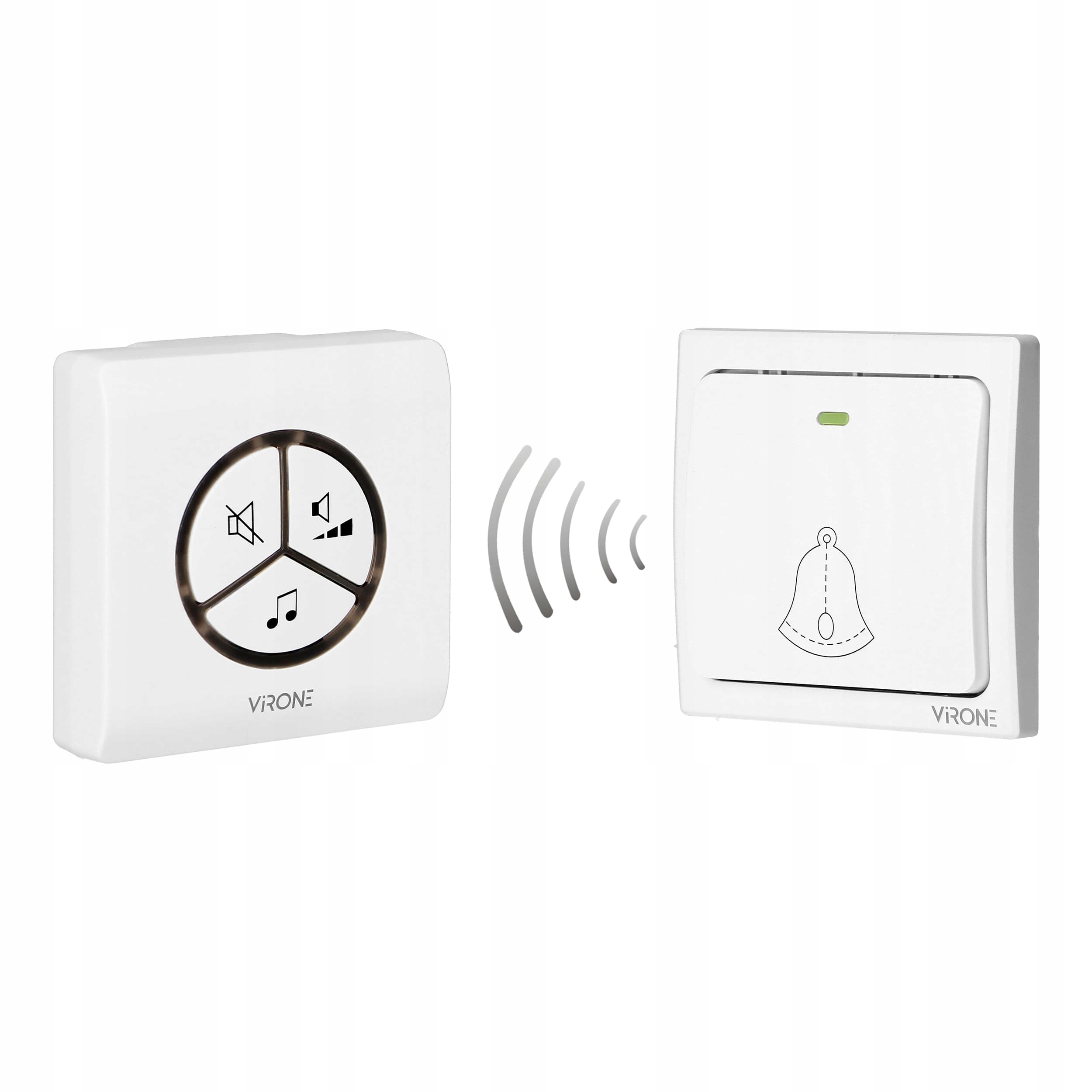 Bezdrátový zvonek Bezbateriový Voděodolný