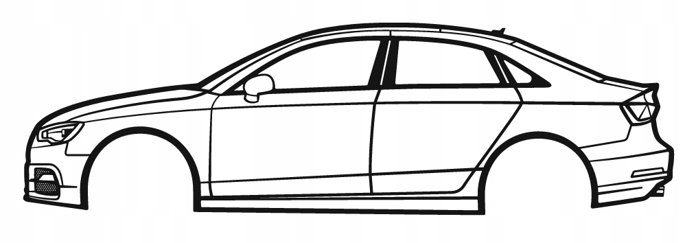 nástěnná dekorace Obraz Auto Audi S3 2015