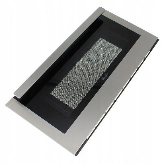 Drzwi mikrofali Whirlpool inox 481010612872