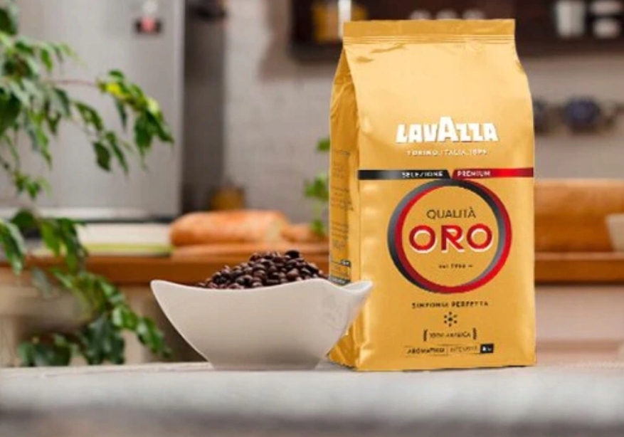 Levně Originální 100% autentická Káva z Itálie Arabica Lavazza Oro 1000 g
