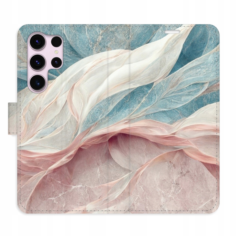 Etui z klapką iSaprio Old Leaves 03 do Samsung Galaxy S23 Ultra